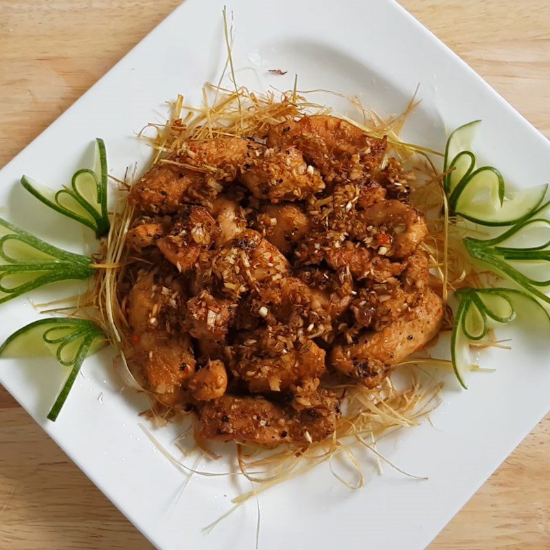 Step 5 Final Product Fried Lemongrass Chicken