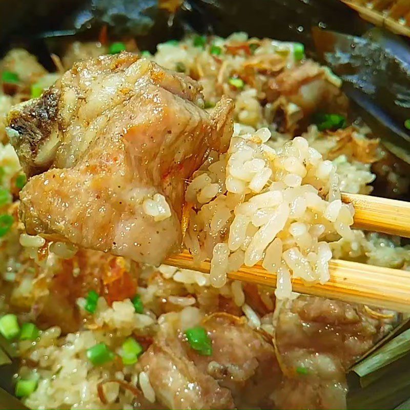 Step 5 Final Product Spicy Ribs Sticky Rice