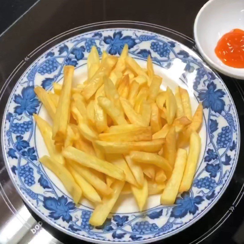 Step 4 Finished product French fries made with an air fryer