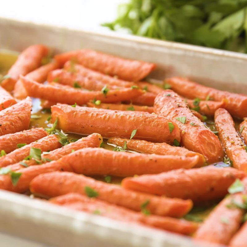 Step 4 Final Product Honey Roasted Carrots