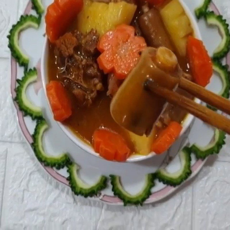 Step 5 Final Product Oxtail Stew