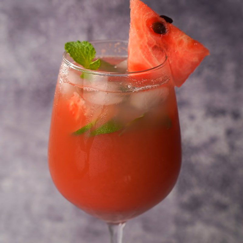 Step 4 Final Product Watermelon Mint Juice