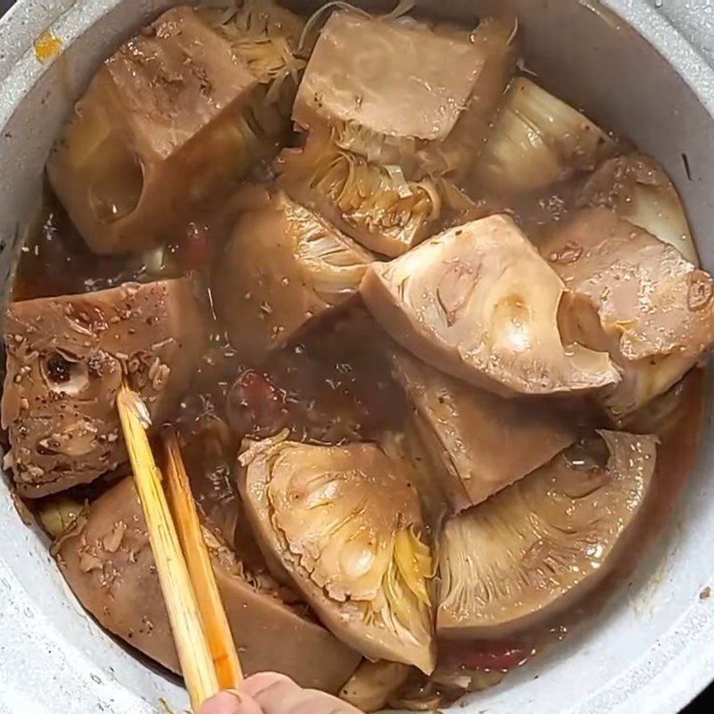 Step 4 Final Product Jackfruit cooked with soda