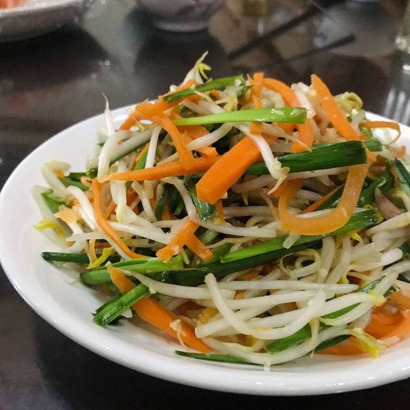 Step 4 Final Product Chives Bean Sprouts (recipe shared by user)