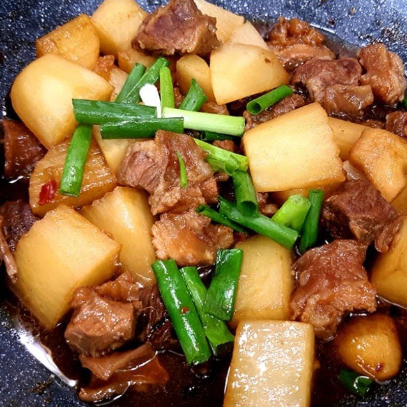 Step 4 Final Dish Beef Stew with Radish