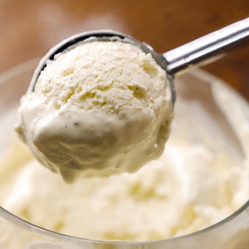 Step 5 Final Product Creamy Cheese Ice Cream with Blender