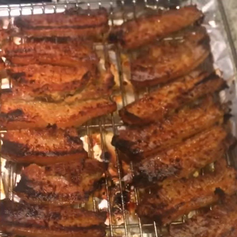 Step 4 Finished Product Grilled Pork with Lemongrass