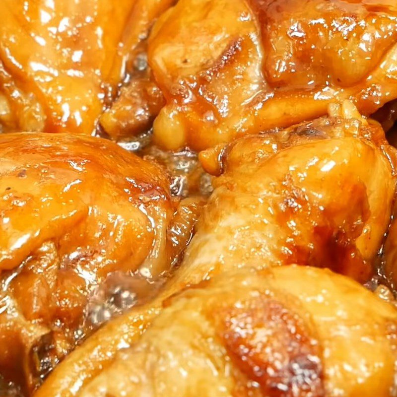 Step 7 Final Product Braised Chicken Thighs with Fish Sauce