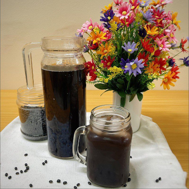 Step 5 Final Product Black Bean Water