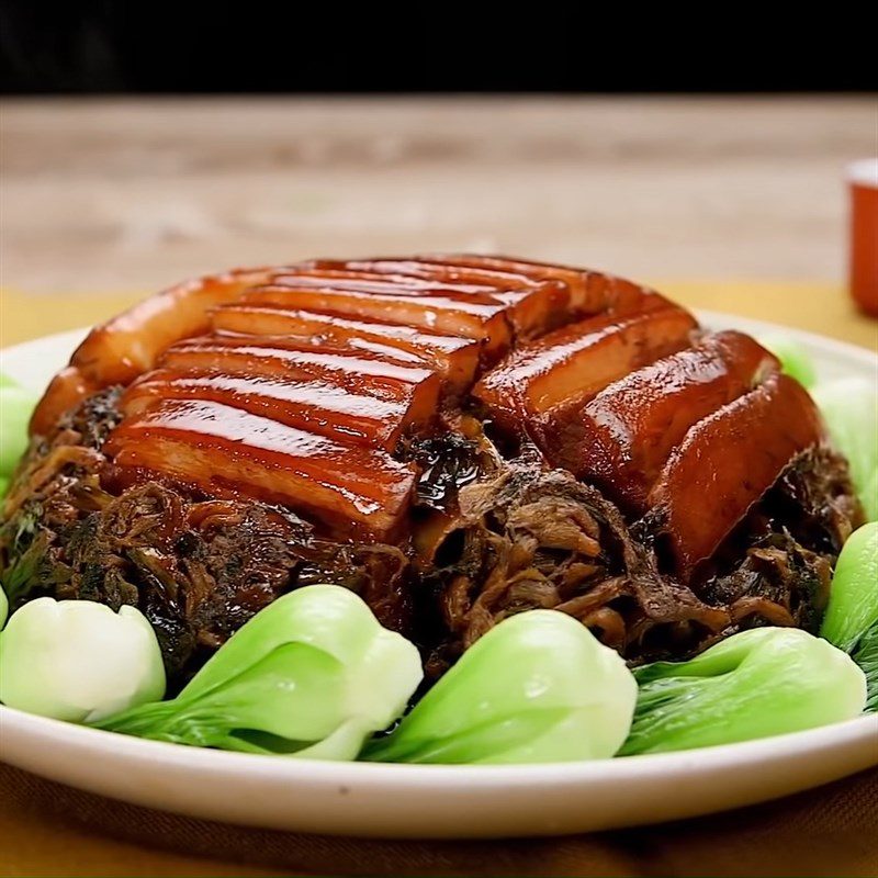 Step 8 Final Product Cantonese Braised Pork