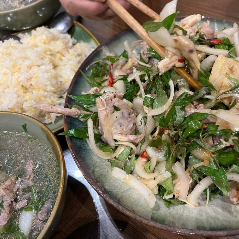 Step 4 Final Product Simple shredded chicken sticky rice