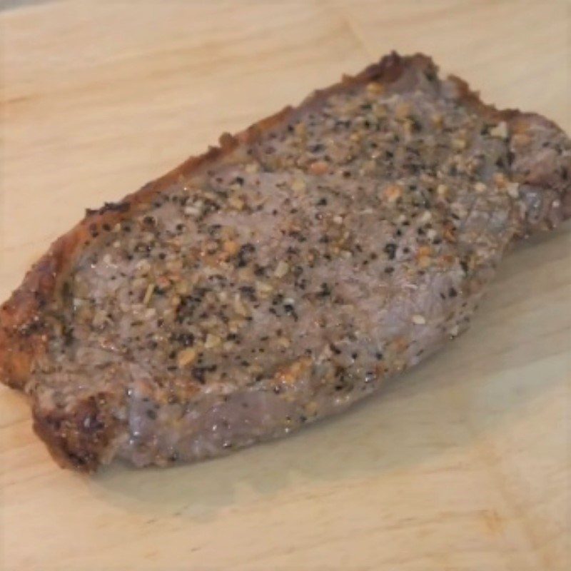 Step 3 Final Product Beef steak using an air fryer