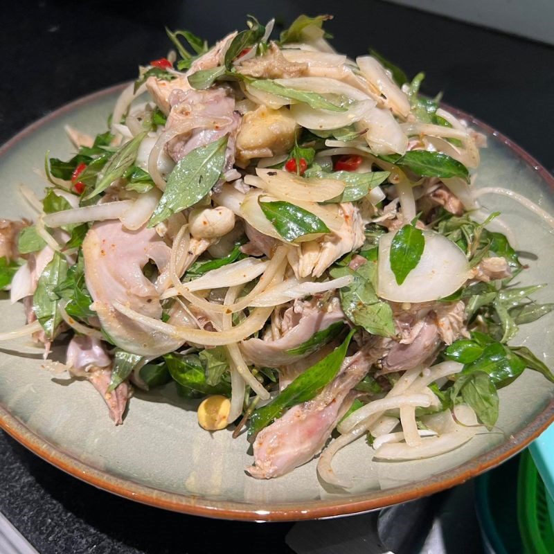 Step 4 Final Product Simple shredded chicken sticky rice