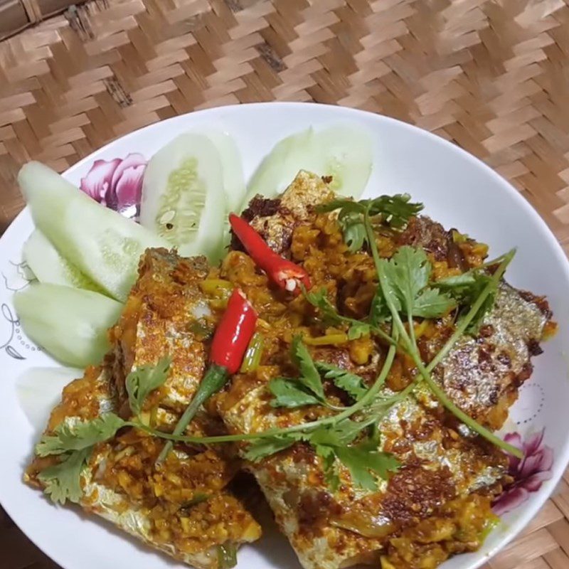 Step 4 Finished Product Fried Barramundi with Lemongrass and Chili