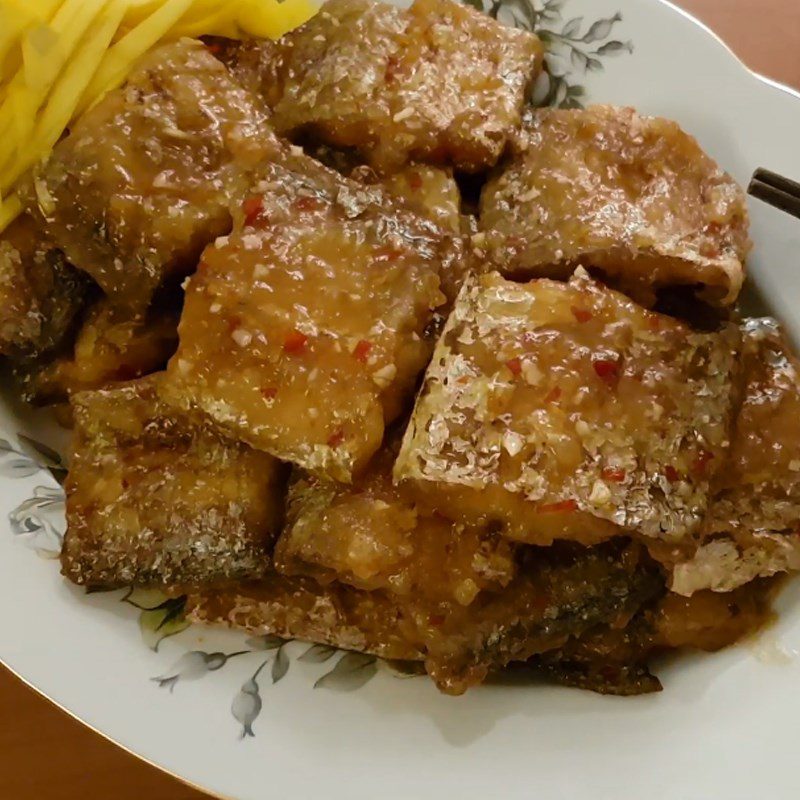 Step 5 Final product Fried fish hố with fish sauce