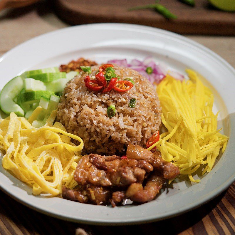 Step 5 Final Product Fried rice with shrimp paste