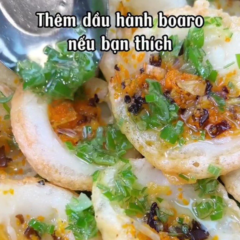 Step 5 Final product Vegetarian bánh khọt from rice flour
