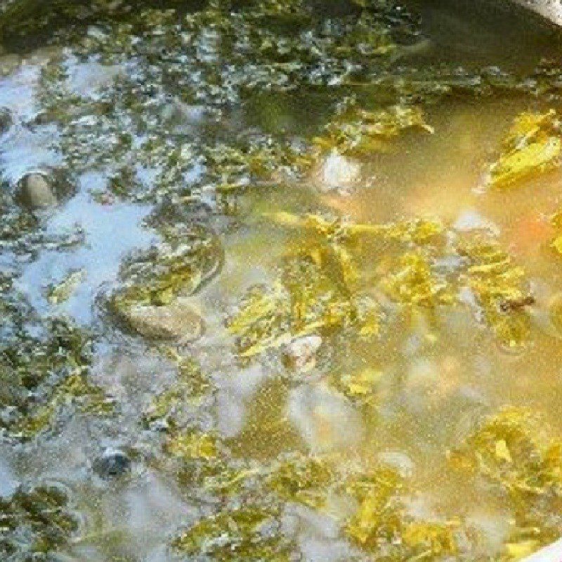 Step 4 Final Product Sour Fish Soup with Tamarind Leaves