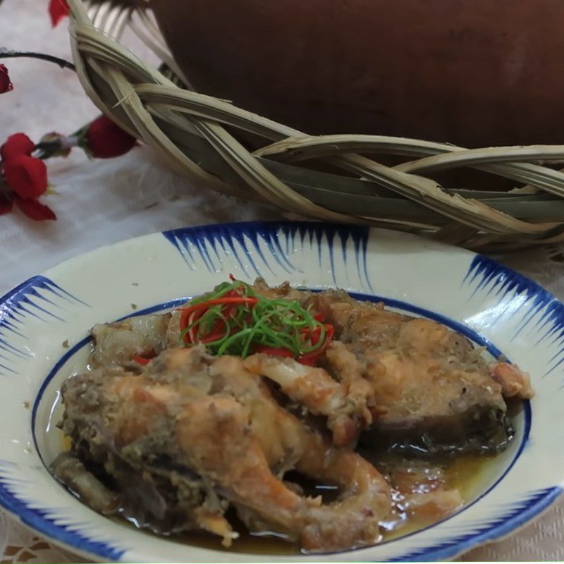 Step 5 Final Product Braised Fish from Vu Dai Village