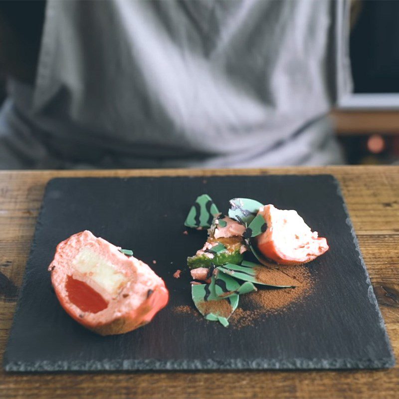 Step 13 Final Product Watermelon mousse cake