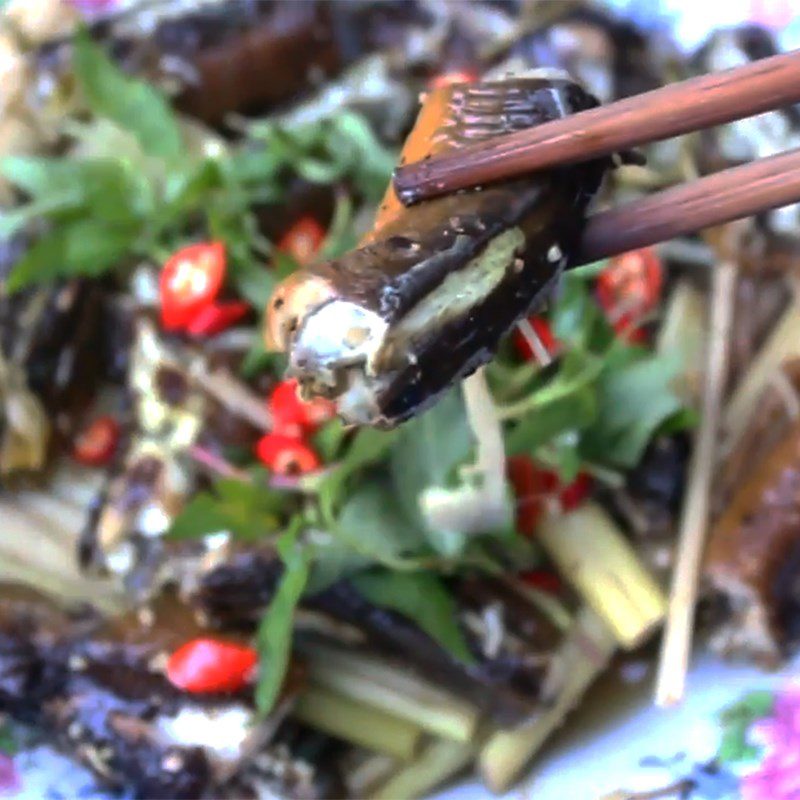 Step 5 Final Product Steamed Eel with lemongrass and chili