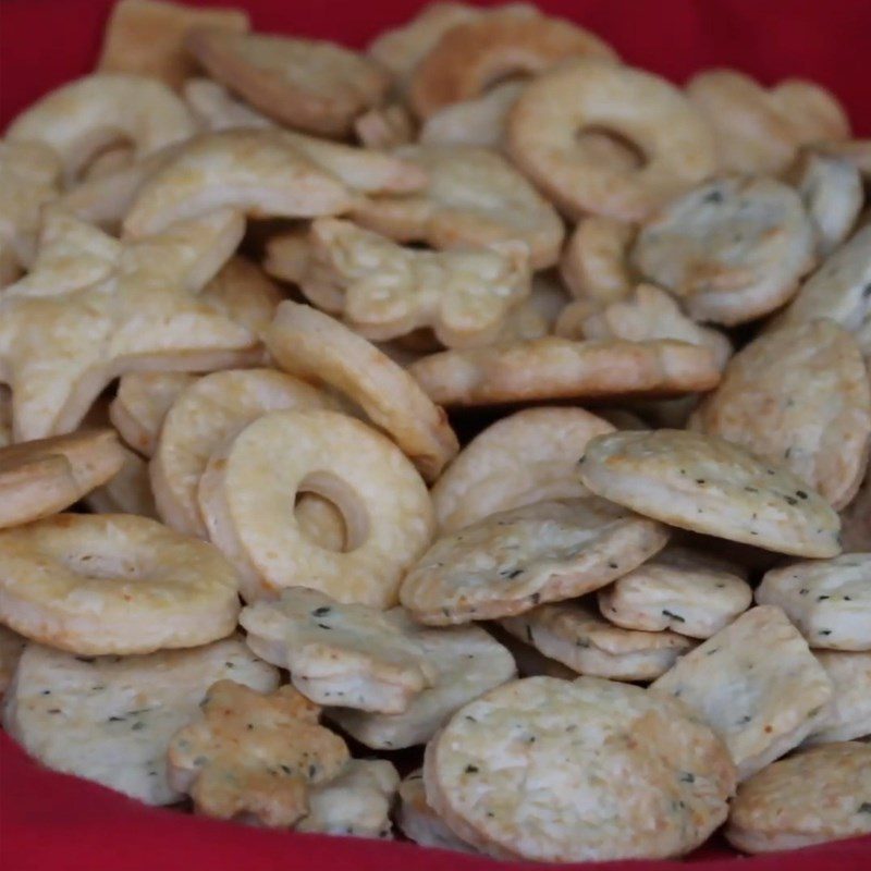 Step 4 Final Product Savory Rosemary Cookies