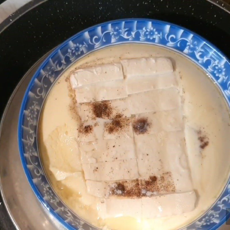 Step 3 Finished Product Steamed Egg Tofu