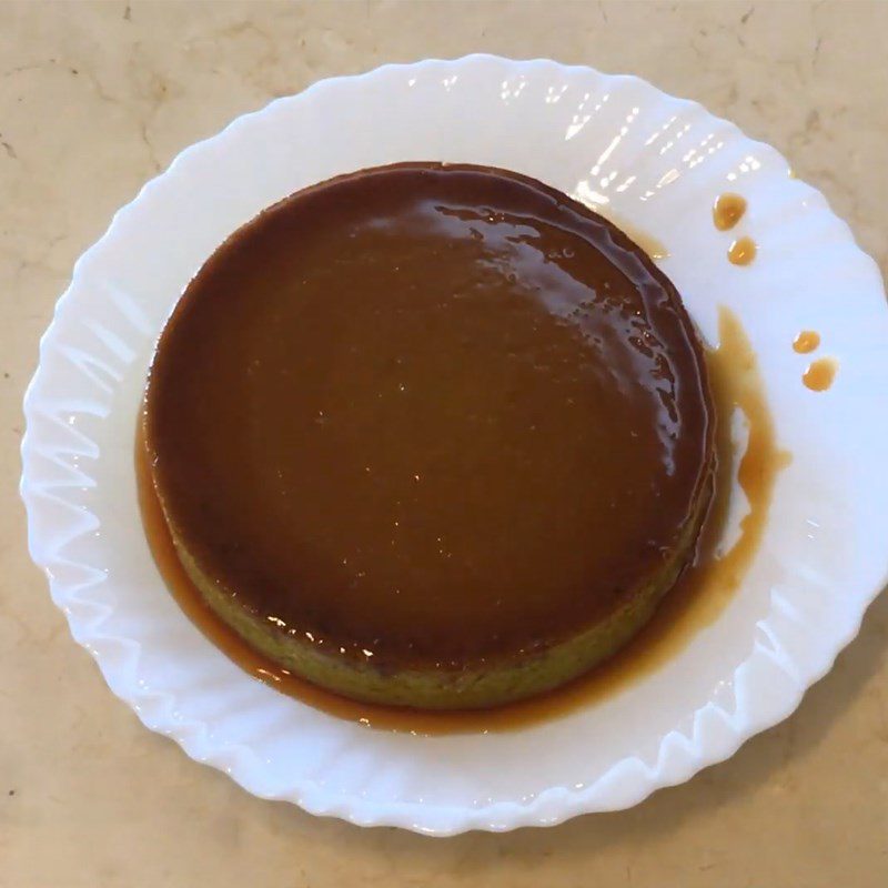 Step 5 Final product Caramel butter flan