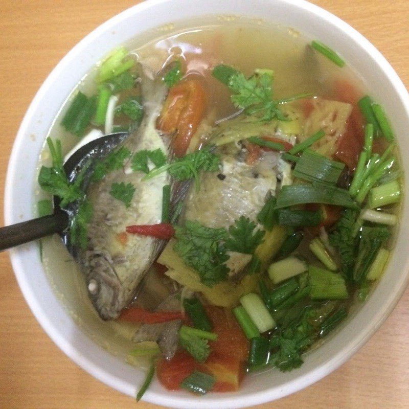 Step 4 Final Product Fish kình soup