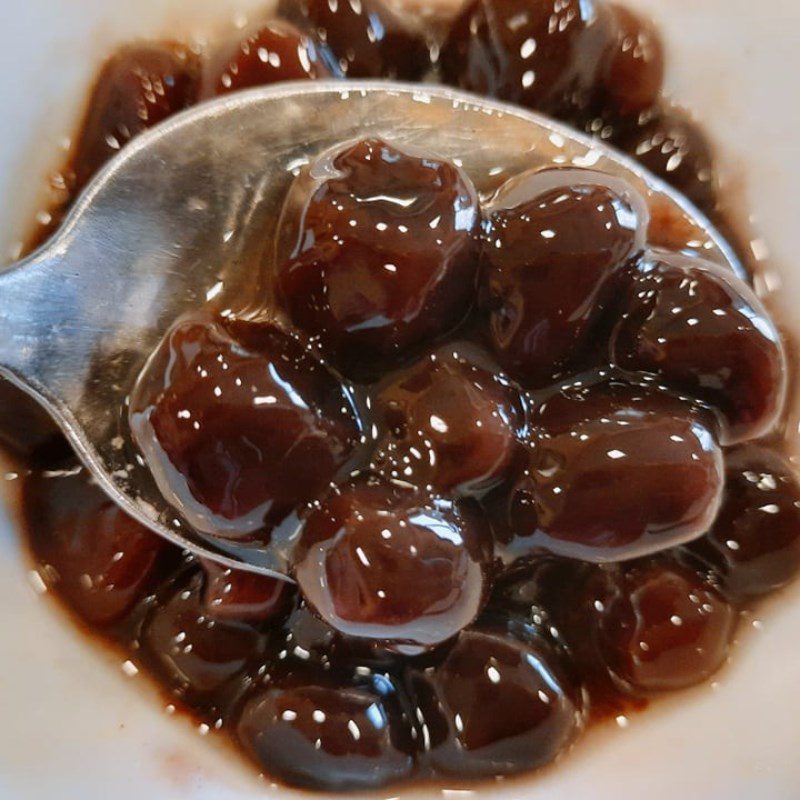 Step 5 Finished product of tapioca pearls from glutinous rice flour