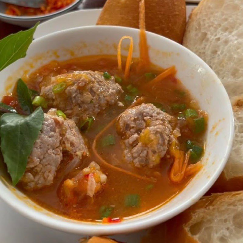 Step 4 Final Product Meatballs to eat with bread