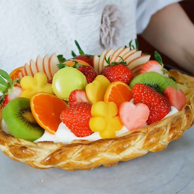 Step 10 Final Product Fruit tart basket