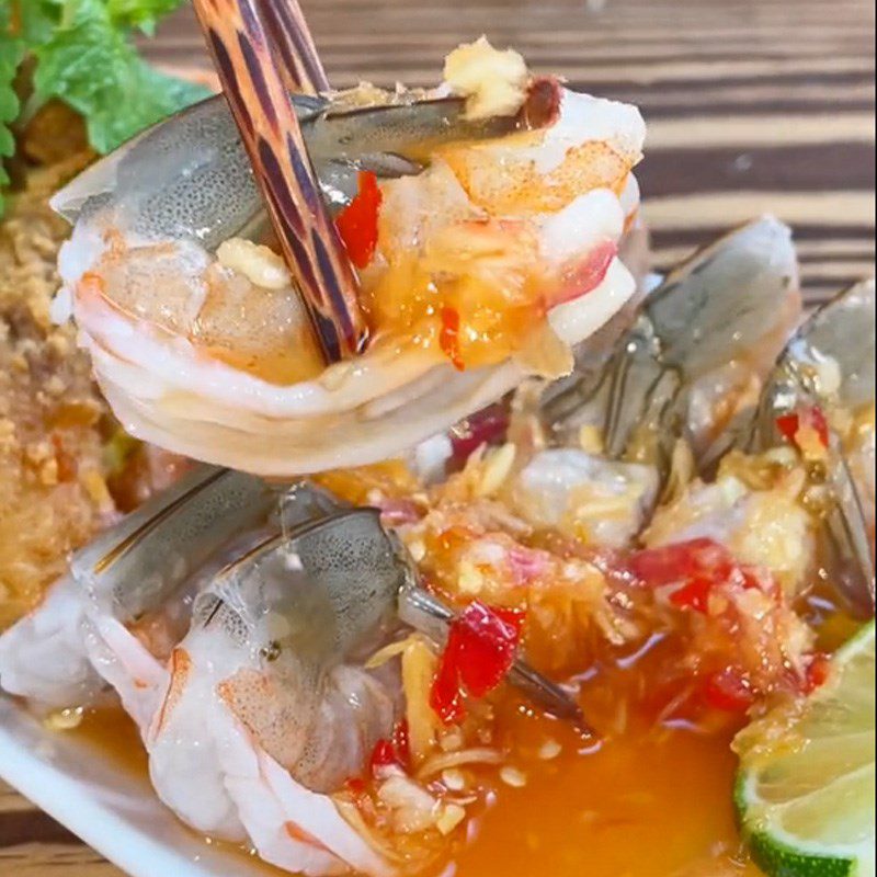 Step 4 Finished Product Thai Shrimp Sauce (Recipe shared from TikTok Let's Cook with TasteVN)