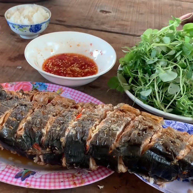 Step 4 Final Product Grilled Basa Fish with Salt and Chili