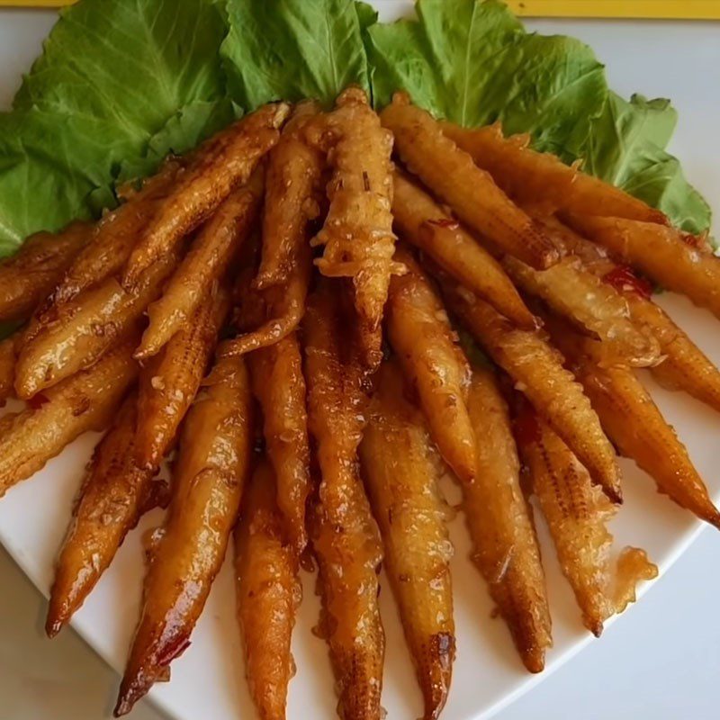 Step 5 Final Product Crispy baby corn with fish sauce