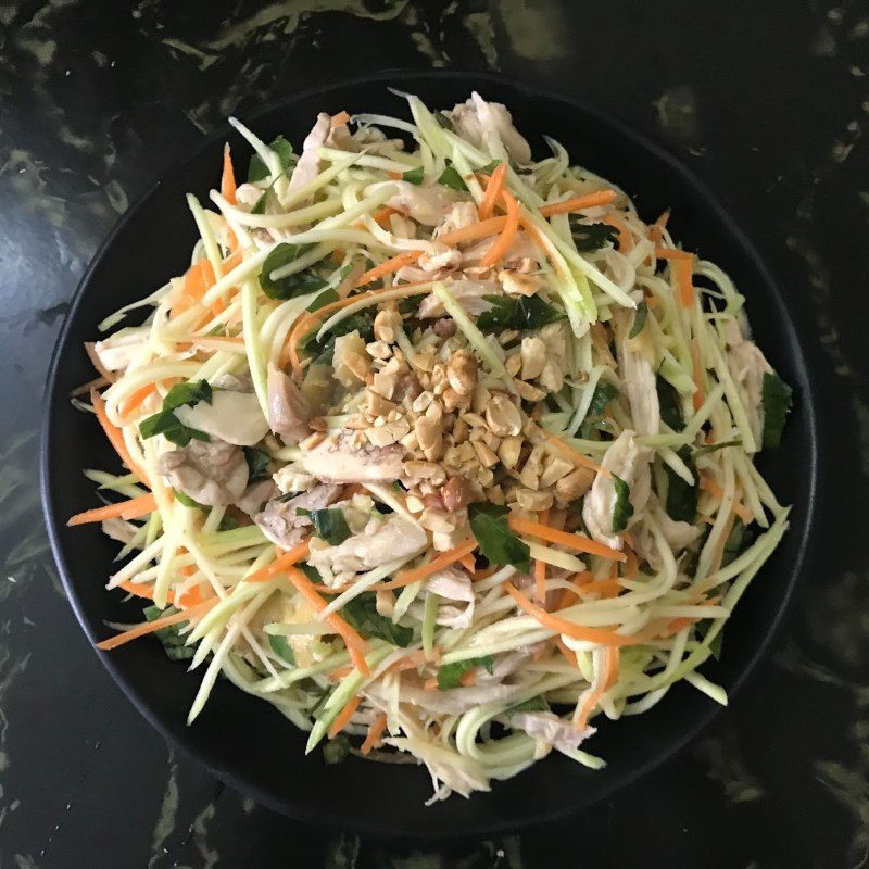 Step 5 Finished Product Green Mango Chicken Salad (recipe shared by a user)