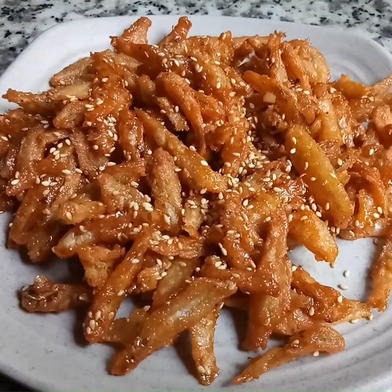 Step 4 Final Product Fried Anchovies with Fish Sauce