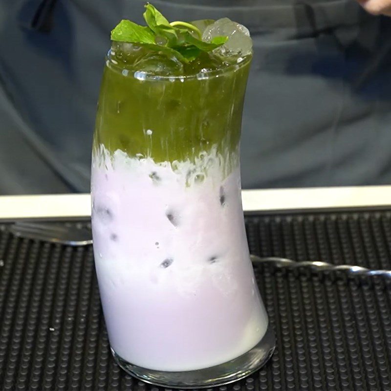 Step 6 Final Product of Taro Coconut Milk Pennywort