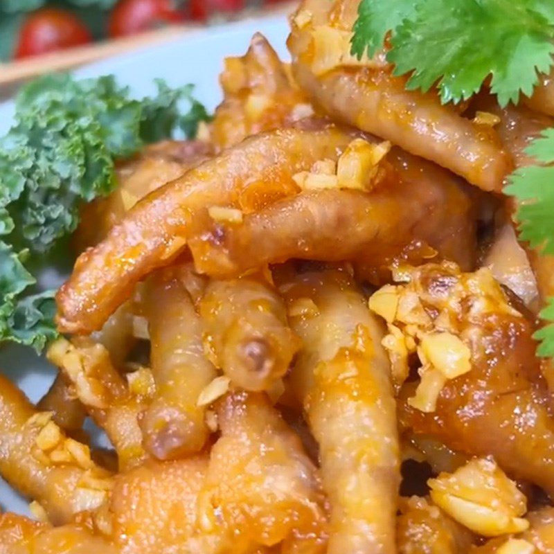 Step 5 Final product Spicy chicken feet (Recipe shared from TikTok Cooking with TasteVN)