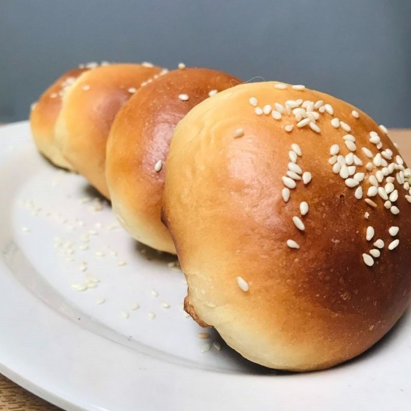 Step 7 Finished Product Toasted Milk Butter Bread