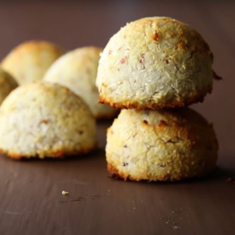 Step 4 Final Product Almond Coconut Cookies