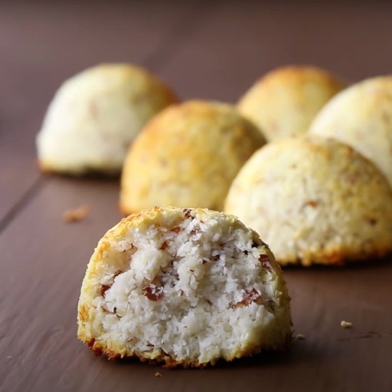 Step 4 Final Product Almond Coconut Cookies