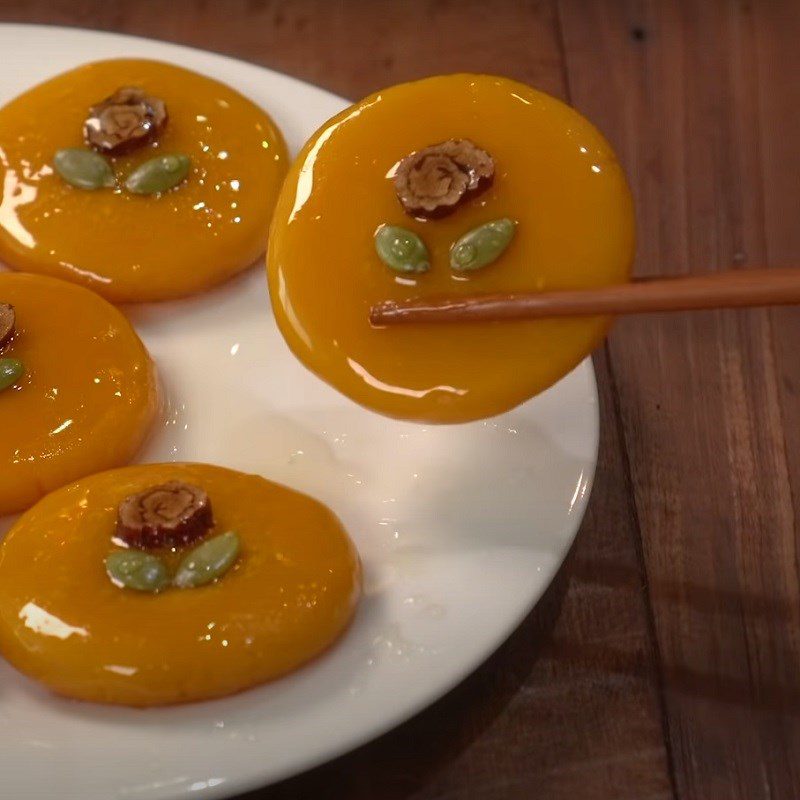 Step 5 Final product Pumpkin sticky rice cake