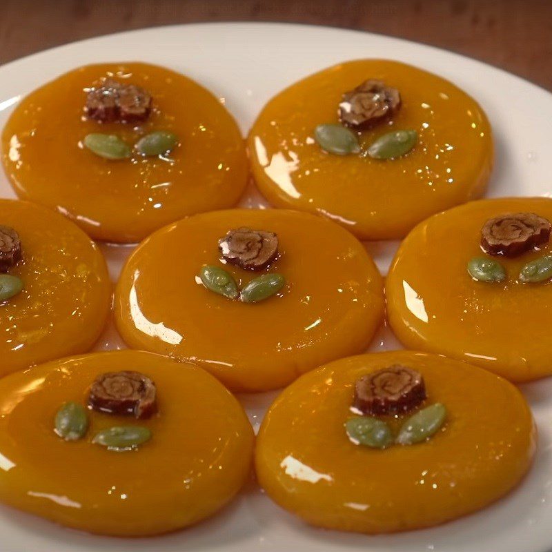 Step 5 Final product Pumpkin sticky rice cake