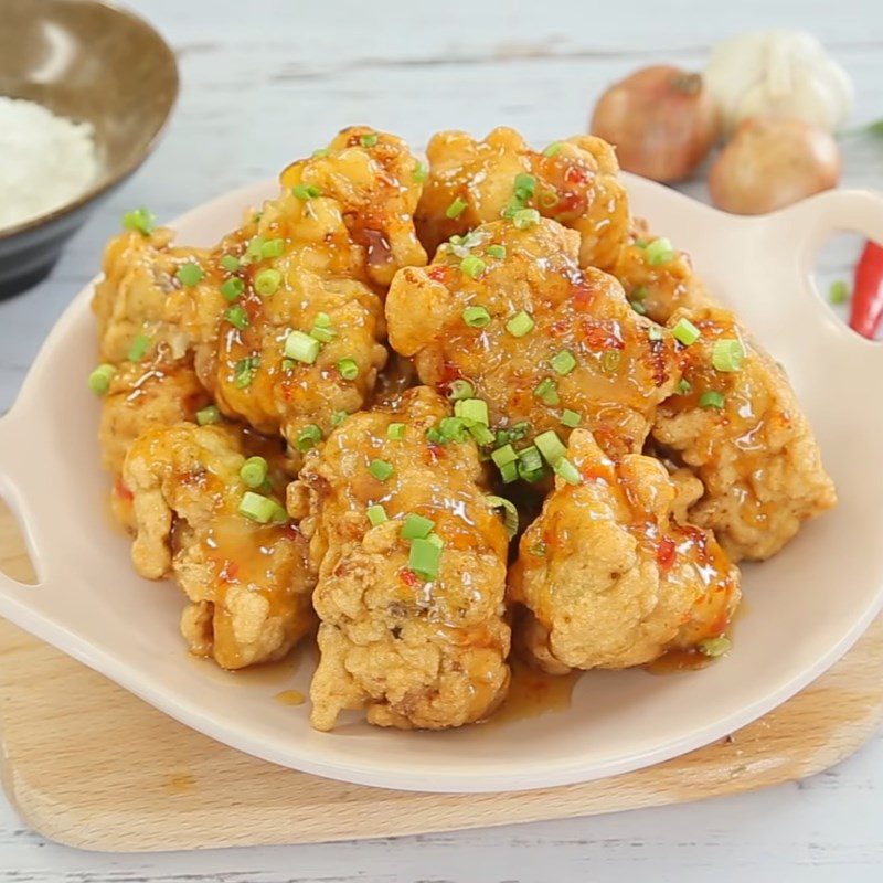 Step 4 Final Product Garlic Fried Ribs