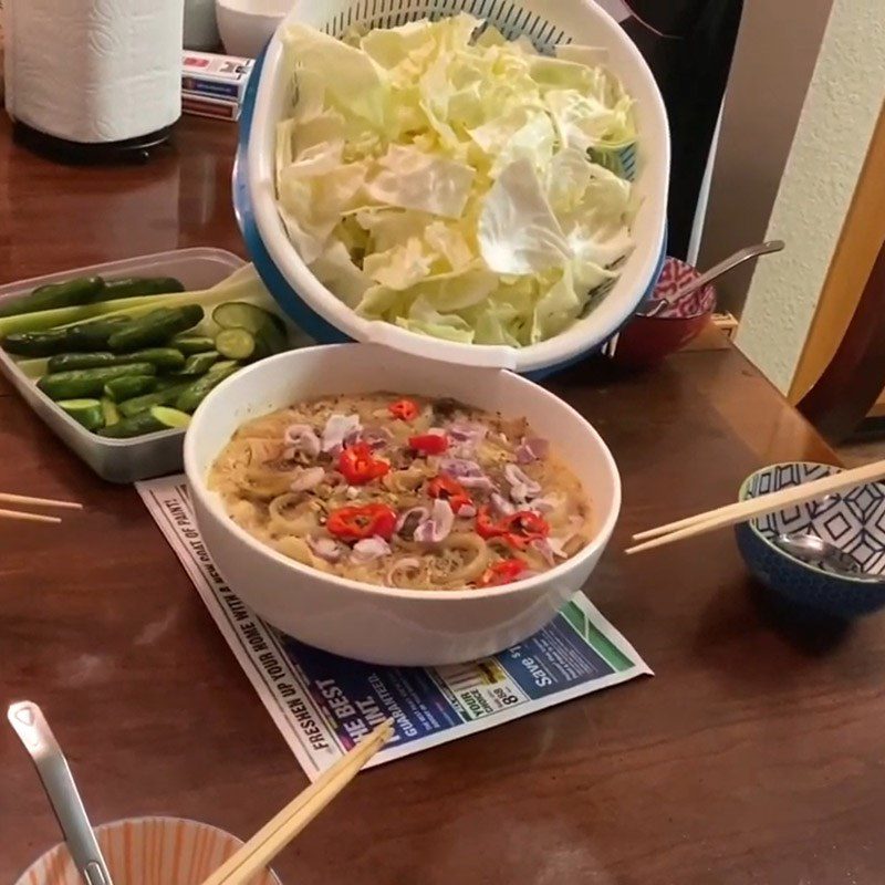 Step 4 Final Product Fermented Fish Stew with Minced Meat and Eggs