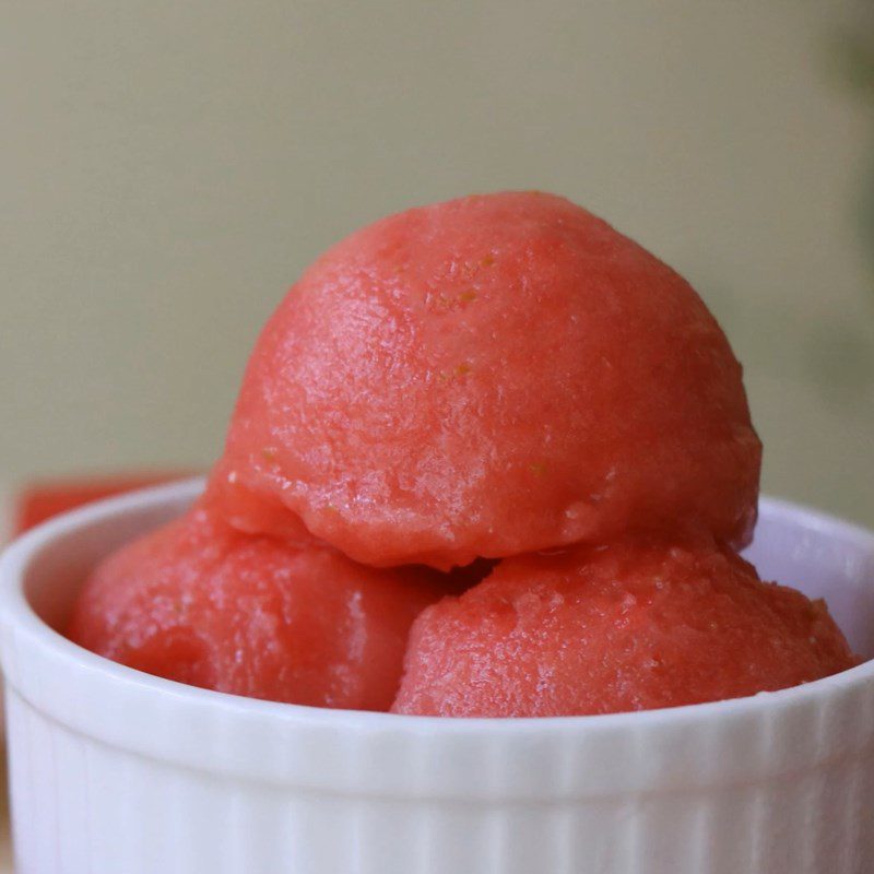 Step 3 Final Product Watermelon Sorbet