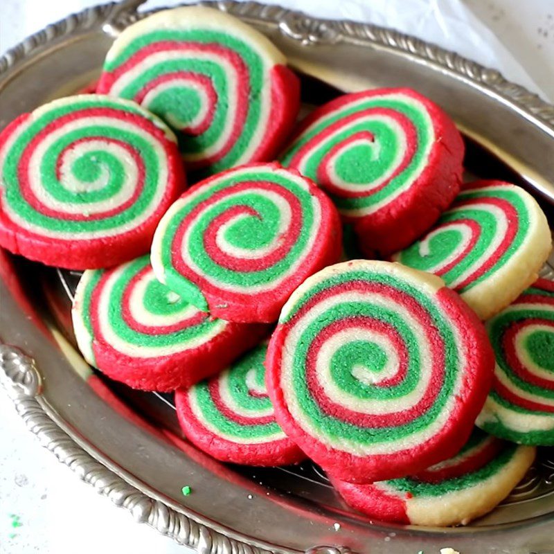 Step 6 Final Product Eggless Swirl Cookies