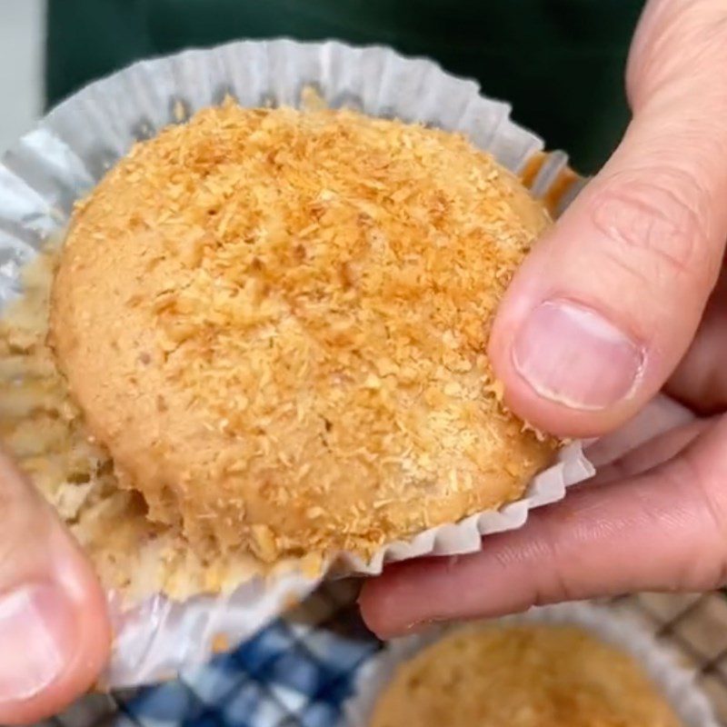 Step 4 Final product vegan pumpkin muffins (recipe from the TikTok channel Bếp chay XANH)