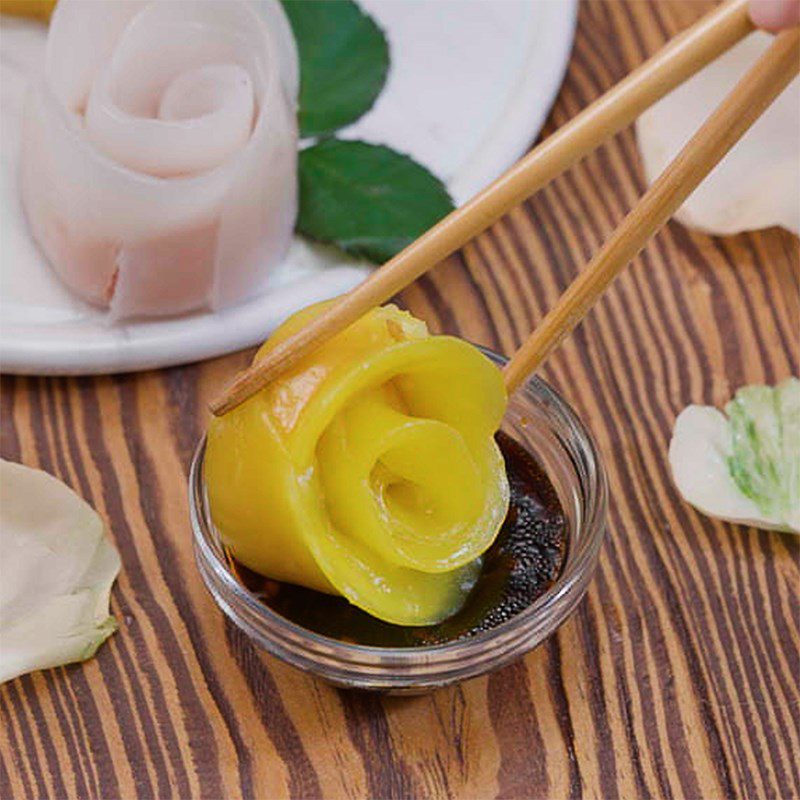 Step 5 Final Product Rose Dumpling